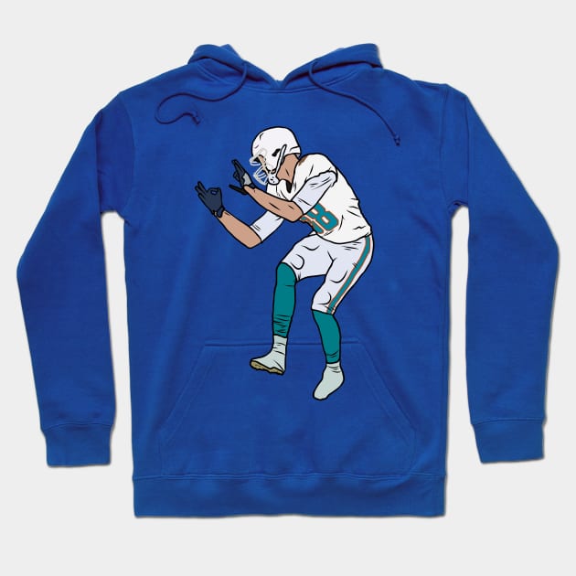 Mike Gesicki Griddy Hoodie by rattraptees